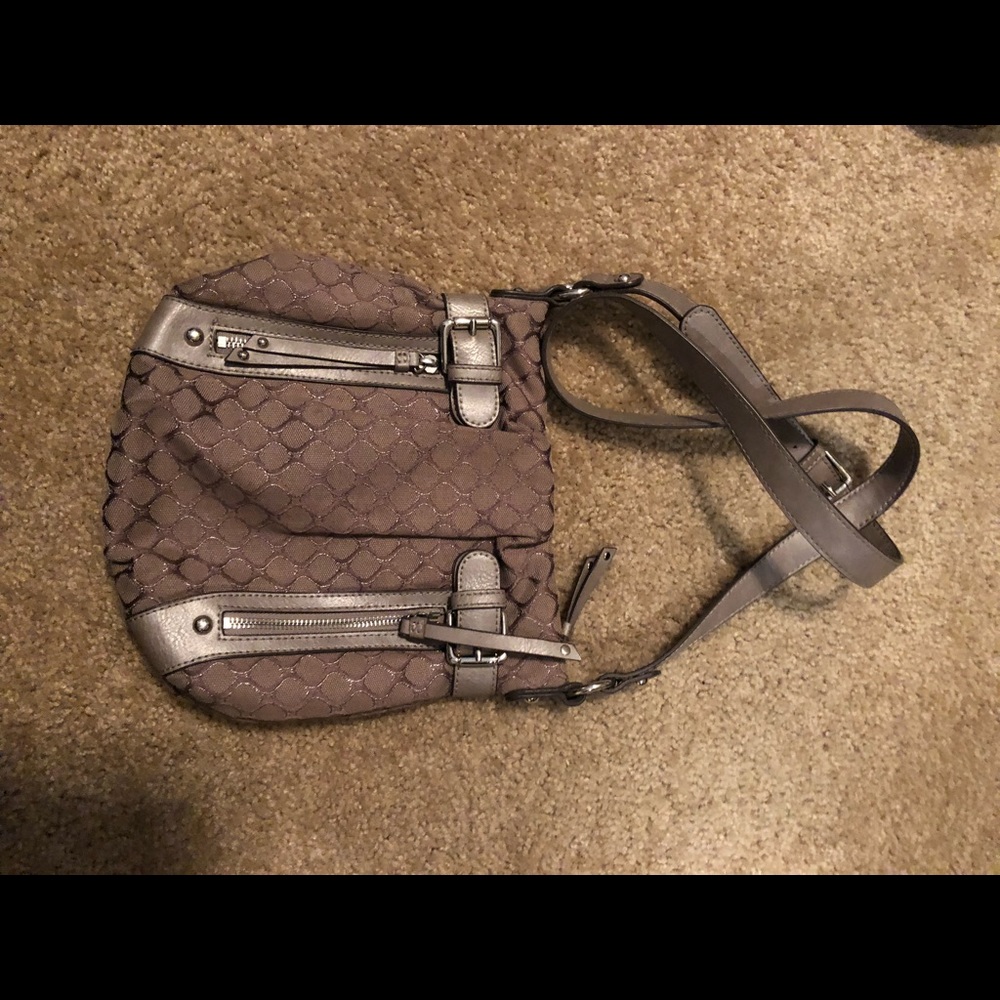 Nine West Beige Crossbody Purse